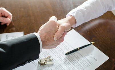 Client Shaking Hand | Lawyers Marketing Associates
